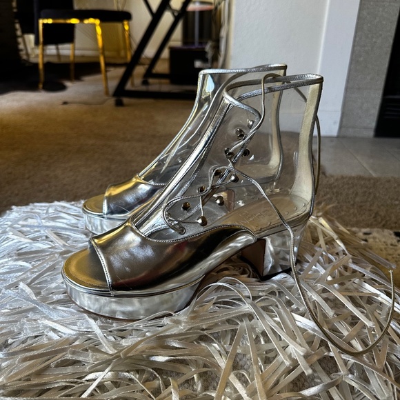 Chanel Translucent Platform Heels - Picture 6 of 8